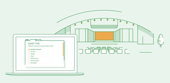 Illustration of OpenCounter's Special Events Portal