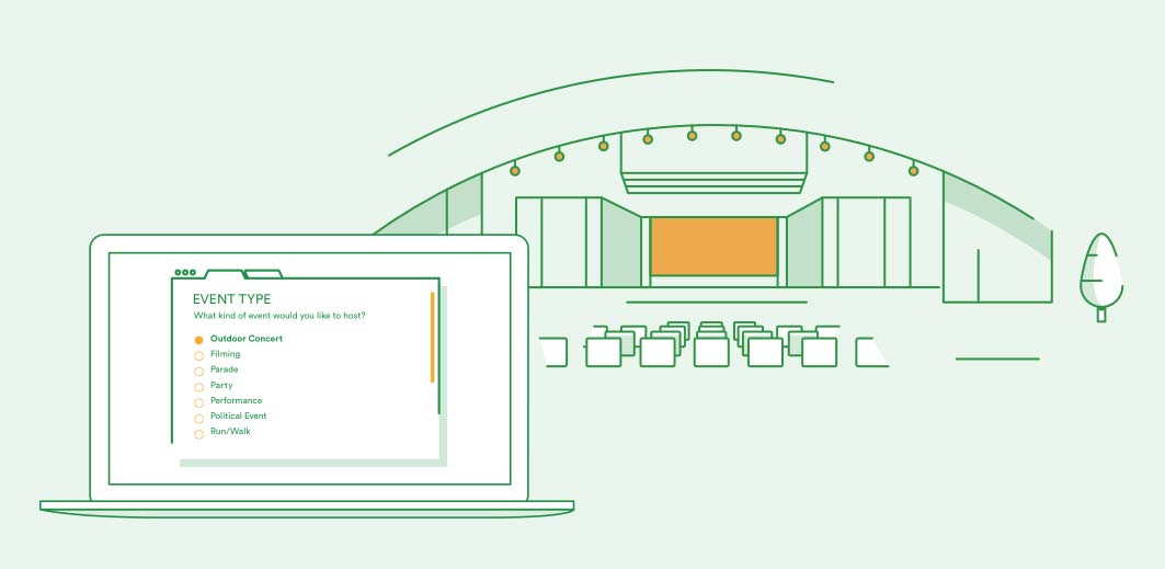 Illustration of OpenCounter's Special Events Portal